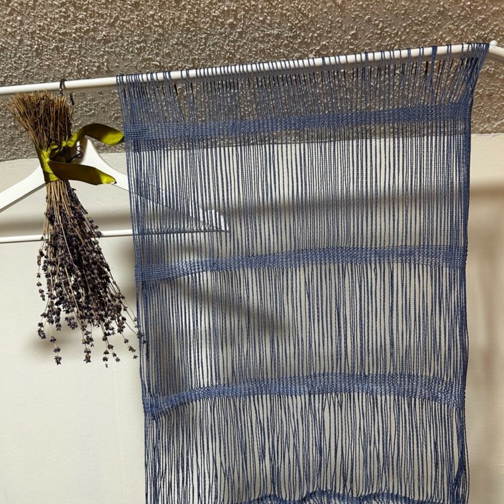 Unique, blue scarf